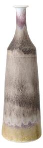 Siva zemljana vaza Bloomingville Rille, visina 40 cm
