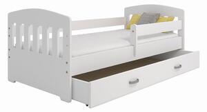 Dječji krevet s ogradom NIKI 160 x 80 cm Miki B6 krevet bez prostora za skladištenje
