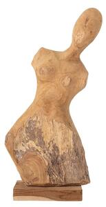 Skulptura od tikovine Bloomingville Lenoa, visina 70 cm