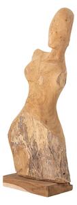 Skulptura od tikovine Bloomingville Lenoa, visina 70 cm
