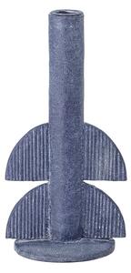 Plavi svijećnjak Bloomingville Bess, visina 22 cm