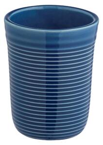 Plava keramička kupaonska čaša Wenko Set