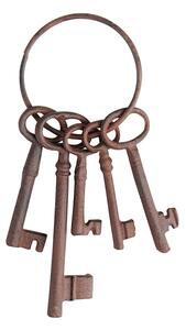 Set ukrasnih ključeva od lijevanog željeza Esschert Design