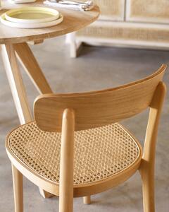 Blagovaonska stolica od drveta bukve Kave Home Romane