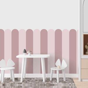 Samoljepljiva tapeta Luk - Blush Pink (Romantic puder pink)