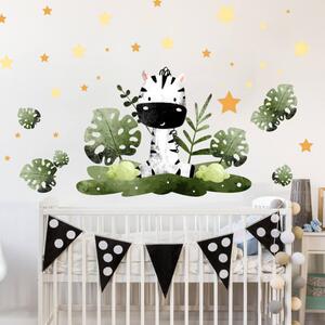 Samoljepljiva tapeta - Mala zebra