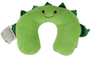 Putni jastučić TRAVEL FRIENDS 33x25 cm plišani - više boja Boja: Zelena