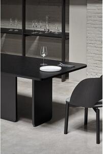 Crni blagovaonski stol Teulat Arq, 200 x 100 cm