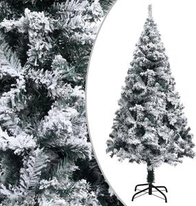 VidaXL Umjetno božićno drvce sa snijegom zeleno 120 cm PVC