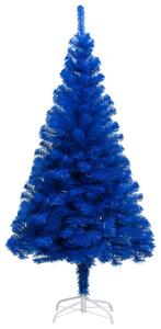 VidaXL Umjetno božićno drvce sa stalkom plavo 240 cm PVC