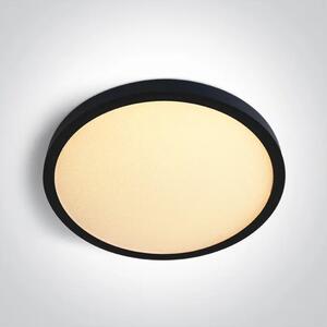 TANKA OKRUGLA CRNA LED PLAFONJERA 24W CCT UGR19 230V DM62020CU/B/V