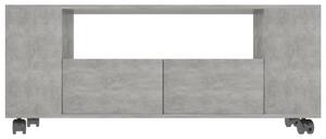 TV ormarić siva boja betona 120 x 35 x 43 cm od iverice