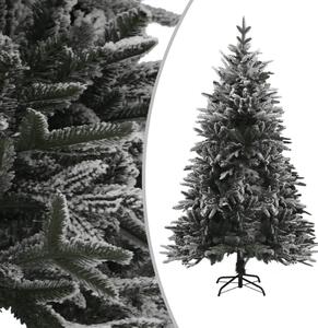 VidaXL Umjetno božićno drvce sa snijegom zeleno 150 cm PVC i PE