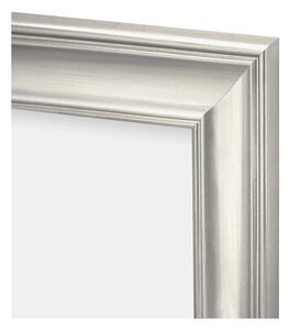 Plastičan stojeći/viseći okvir u srebrnoj boji 21x26 cm