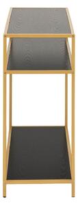 Konzolni stol u crno-zlatnom dekoru Acton Seaford