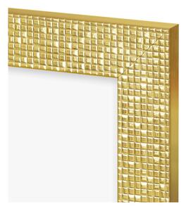 Plastičan stojeći/viseći okvir u zlatnoj boji 23x29 cm
