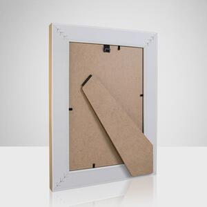 Plastičan stojeći/viseći okvir u zlatnoj boji 21x26 cm