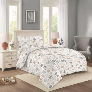 Bijela pamučna posteljina za krevet za jednu osobu 140x200 cm Nela – Cotton House