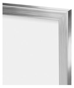Plastičan viseći okvir u srebrnoj boji 50x20 cm
