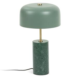 Zelena stolna svjetiljka Kave Home Biscane
