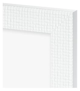 Bijeli plastični stojeći/viseći okvir 23x29 cm