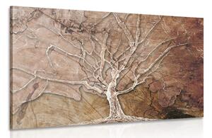 Slika krošnja stabla s daškom apstrakcije