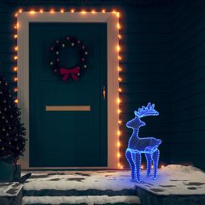 VidaXL Ukrasni božićni sob s mrežom i 306 LED žarulja 60 x 24 x 89 cm