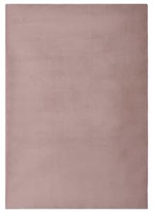 VidaXL Tepih od umjetnog zečjeg krzna 180 x 270 cm blijedo ružičasti