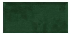 Tapecirani zidni panel Velur, zeleni 60 × 30 cm