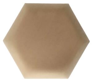 Tapecirani zidni panel Velur, bež 30 × 26 cm