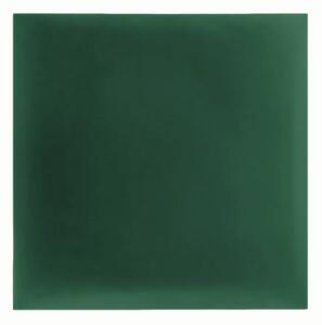 Tapecirani zidni panel Velur, zeleni 30 × 30 cm