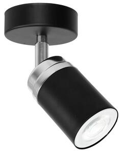 Reflektorska svjetiljka RENO 1xGU10/8W/230V crna/krom