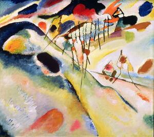 Wassily Kandinsky - Reprodukcija umjetnosti Landscape, 1913, (40 x 35 cm)