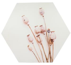 Zidna dekoracija POPPY WOOD Ø 58 cm