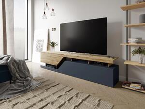 TV stol Comfivo Daldune 104, Wotan hrast, Antracit, 47x200x35cm