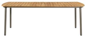 VidaXL Vrtni stol 200 x 100 x 72 cm masivno bagremovo drvo i čelik