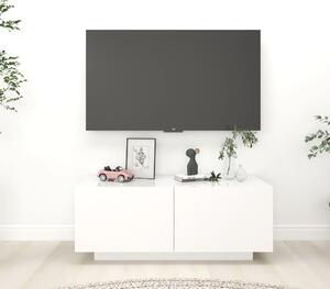 VidaXL TV ormarić visoki sjaj bijeli 100 x 35 x 40 cm od iverice