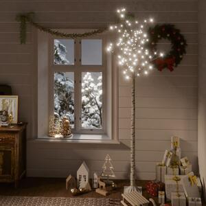 VidaXL Božićno drvce 200 LED žarulja 2,2 m hladne bijele izgled vrbe