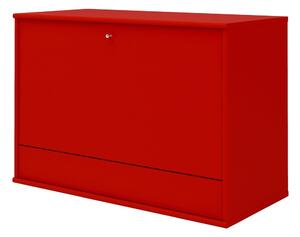 Crveni vinski zidni ormarić 89x61 cm Mistral 004 - Hammel Furniture