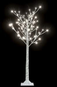 VidaXL Božićno drvce sa 120 LED žarulja 1,2m hladno bijelo izgled vrbe