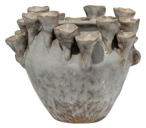 Keramička vaza s dizajnom koraljnog grebena BePureHome Coral, visina 14 cm