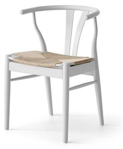 Bijela blagovaonska stolica od bukovog drveta Findahl by Hammel Freja