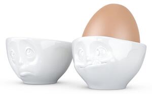 Set od 2 bijele porculanske šalice za jaja 58products Oh, Please, 100 ml