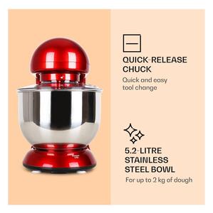 Crveni kuhinjski robot Klarstein Bellin