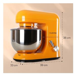 Narančasti kuhinjski robot Klarstein Bella