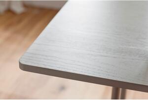 Sivi blagovaonski stol Tenzo Grain , 180 x 90 cm