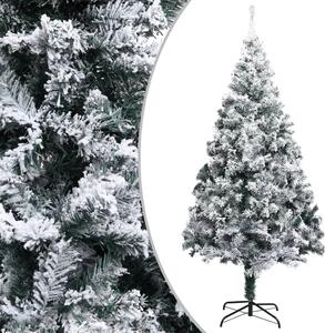 VidaXL Umjetno božićno drvce sa snijegom zeleno 400 cm PVC
