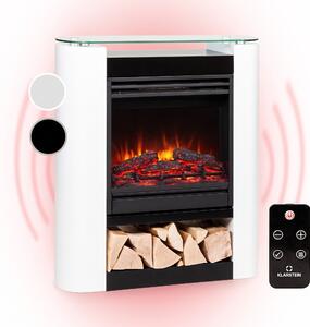 Klarstein Studio 5 Arc električni kamin 1800 W LED plamen ventilator daljinski upravljač