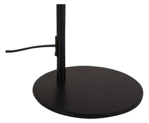 Crna stolna lampa Leitmotiv Shell, visina 45 cm