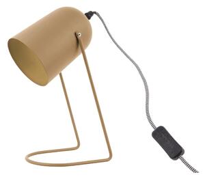 Smeđa stolna lampa Leitmotiv Enchant, visina 30 cm